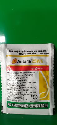 THUỐC RẦY-BỌ TRĨ ACTARA 25WG