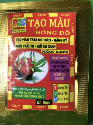 TẠO MÀU BÓNG ĐỎ THANH LONG