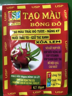 TẠO MÀU THANH LONG BÓNG ĐỎ TƯƠI